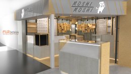 ออกแบบร้านมือถือ Moshi Moshi ห้าง Digital Gateway กทม.
